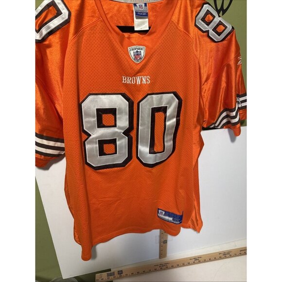 Cleveland Browns Kellen Winslow #80 SIZE 54 Mens Reebok On Field Jersey - Picture 12 of 14